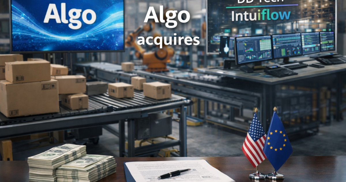 DD Tech and its Intuiflow solution acquired by US-based Algo